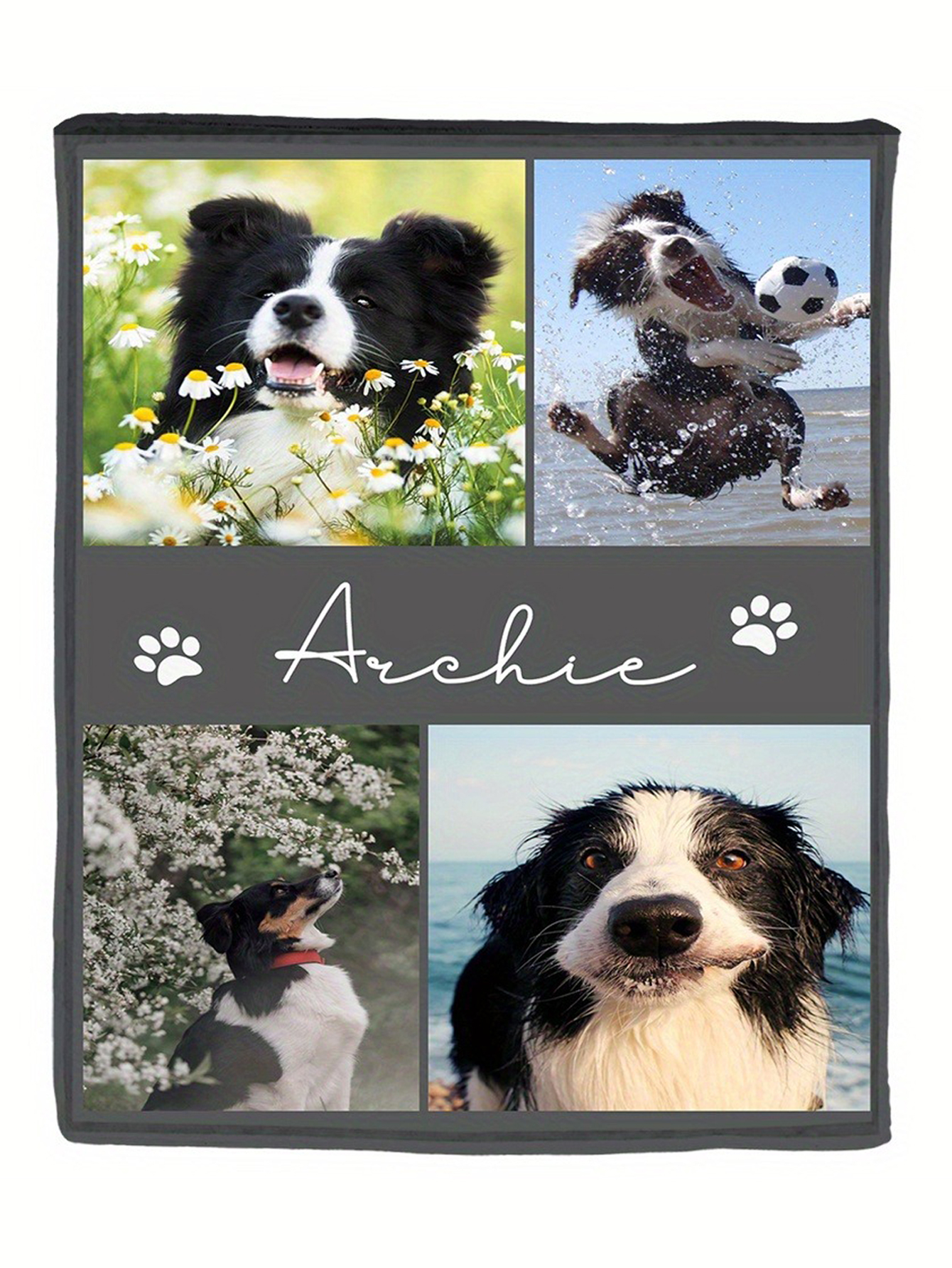 Custom Pet Memory Flannel Blanket